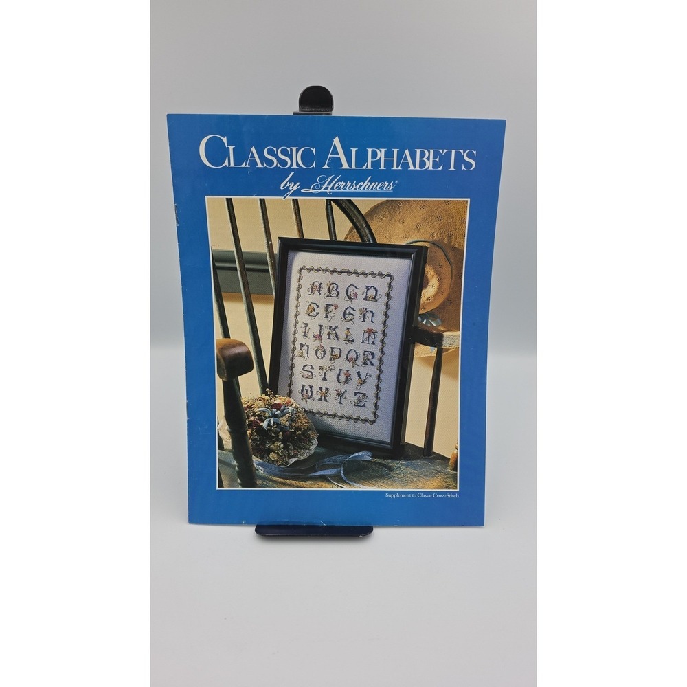 Classic Alphabets by Herrschners, 1989, Cross‎ Stitch Pattern